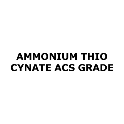 Ammonium Thio Cynate Acs Grade