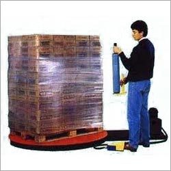 Hand Wrapping Stretch Film - Polyethylene 500mm x 1000m Transparent Secure Packaging Pallet Wrapping Handheld Use