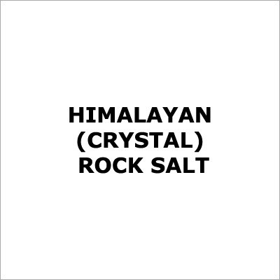 Himalayan Crystal Rock Salt