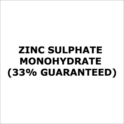Zinc Sulphate Monohydrate