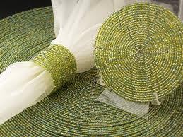 Beaded Placemat