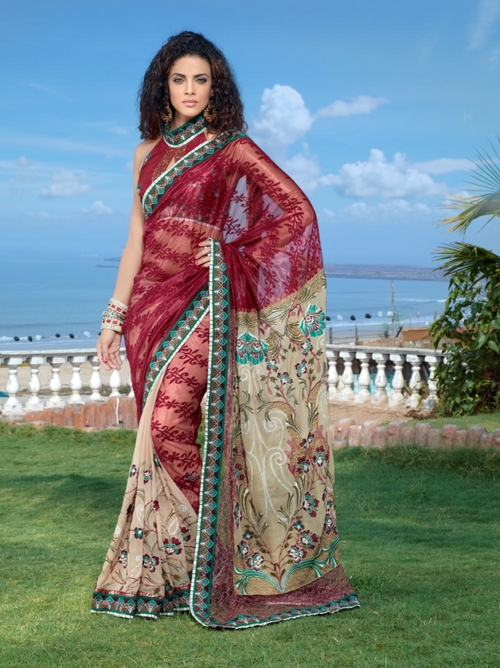 Ladies Designer Sarees Manufacturer India 