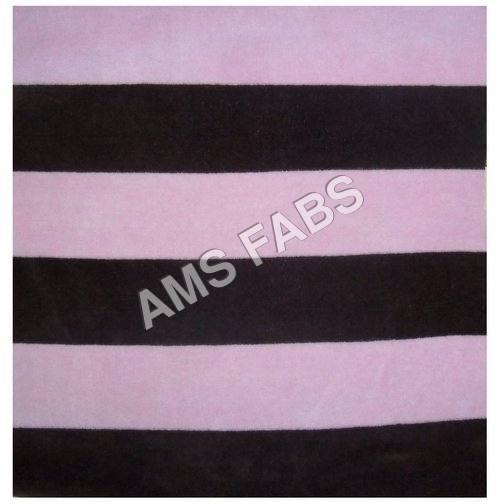 Yarn Dyed Auto Stripe Velour