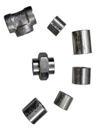 SS Pipe Fittings - Stainless Steel, Customized Shapes, Silver Color | Socket Joint, Polished Surface, 1-Year Warranty, Leak-Proof Design