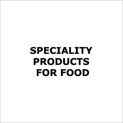 White Speciality Products For Food