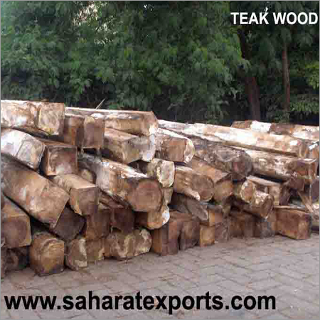 Teak Log Wood