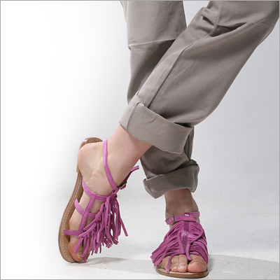 Ladies Leather Slipper