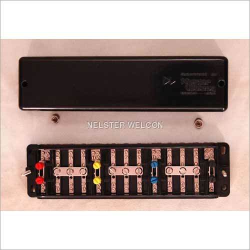 Brass.Nickle Plated Test Terminal Block (20 Amp)