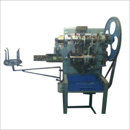 Blue And Green Bra Hook Making Machine