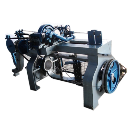 Grey Barbed Wire Making Machine