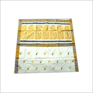 Exclusive Handloom Saree - Cotton, 5.5 Yards, Off-White | Elegant Design, Soft Fabric, Handwoven Quality