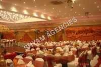 Wedding Chair Covers - Stretchable Polyester Spandex, Standard Fit 45x45x95 Cm, White Satin Finish | Universal Fit, Effortless Installation, Eco-friendly Design