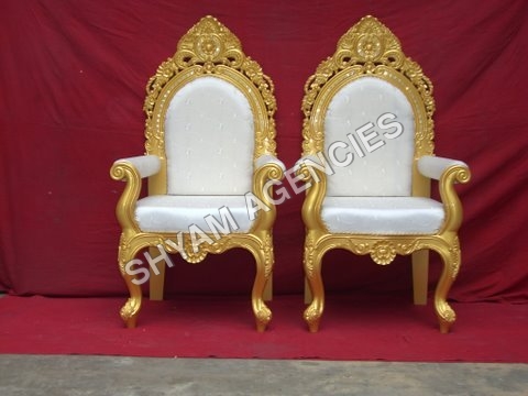 Golden Wedding Chair