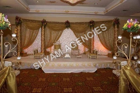 Indian Half Moon Wedding Stage
