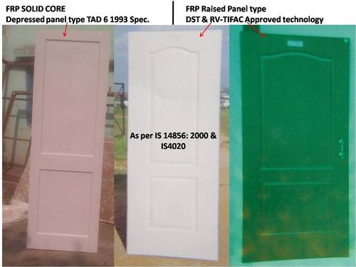 FRP Doors (IS 14856:2000  &  IS 4020)
