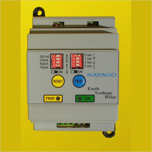 Earth Leakage Relay By NAVAGO ELECTRONICS & ELECTRICALS