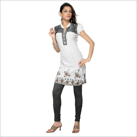 Satin Women Kurtis