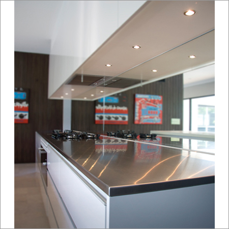 Stainless Steel Kitchen Counter Top Slab