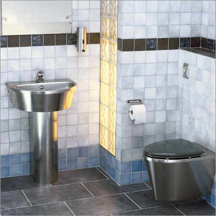 Public Steel Urinal