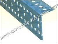 Metallic Steel Slotted Angle