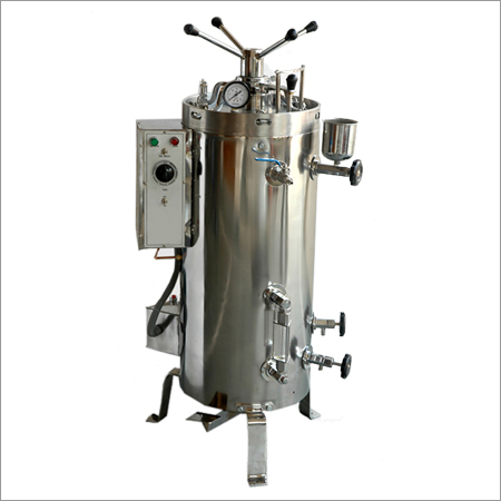 Silver High Pressure Steam Sterilizer
