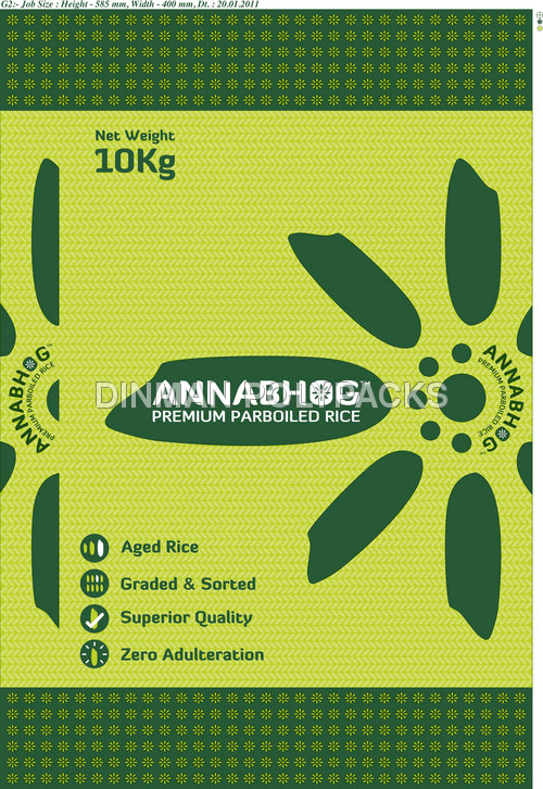 Rice Packing Bags