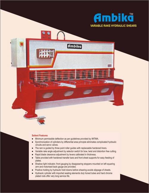 Hydraulic Shearing Machine