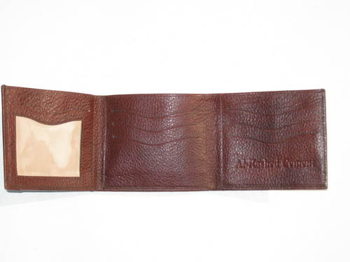 Men's Trifold Wallet - Leather