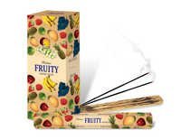 Fruit Incense Sticks - Charcoal Material, 20cm Length, 0.3cm Diameter | Low Smoke, Herbal, Long-lasting, Non-toxic, Pleasing Aroma