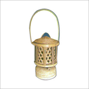 Bamboo Lantern - Bamboo, 15-20 cm Height, Natural Color | Portable, Eco-Friendly, Durable, Home Decor