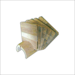 Tea Coasters - Softwood Rectangular Varied Dimensions | Heat Resistant Semi-Precious Gemstone Painted Finish Durable Easy to Clean