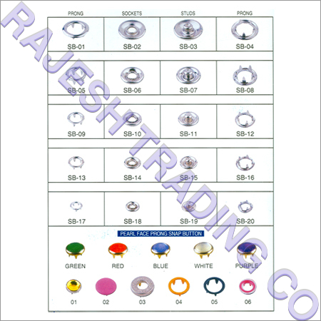 Prong Snap Button