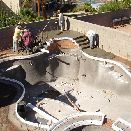 Concrete RCC Pool Construction Process