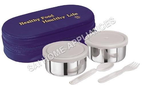 Silver Its Hot Junior Lunch Box