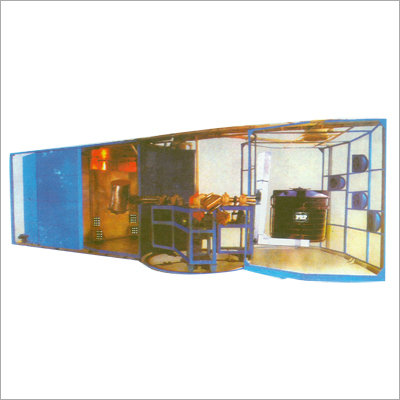 Fixed Oven 3 Arm Roto Moulding Machine