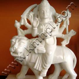 Marble Goddess Durga
