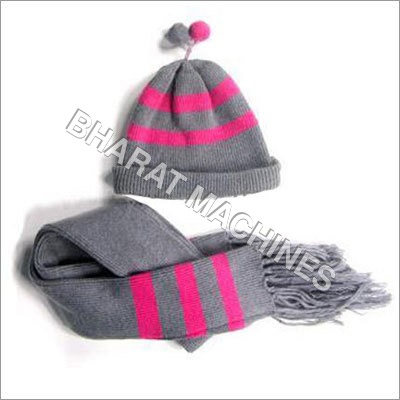 Muffler Cap Flat Knitting Machine