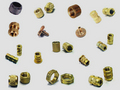 Automotive Moulding Parts Brass Threaded Inserts