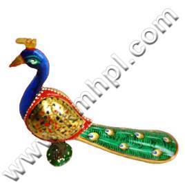 Wooden Peacock