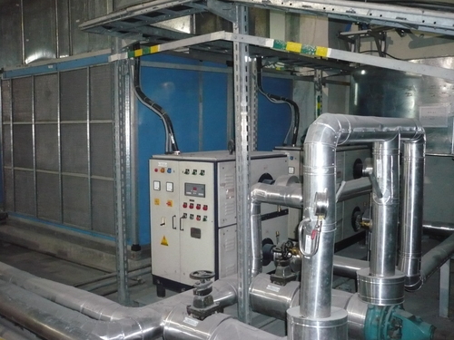 Air Handling Unit With Hot Water Generators