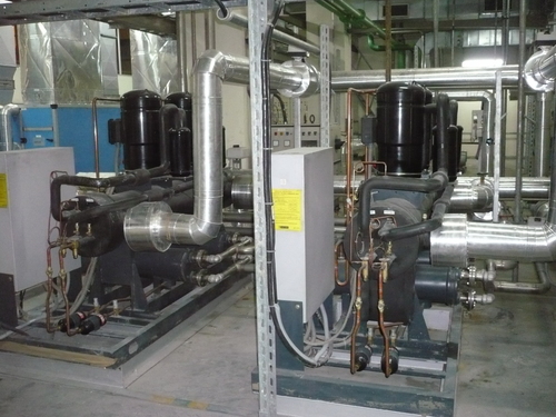 Chiller With Pipe Line
