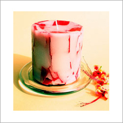 Mottled Pillars Candle