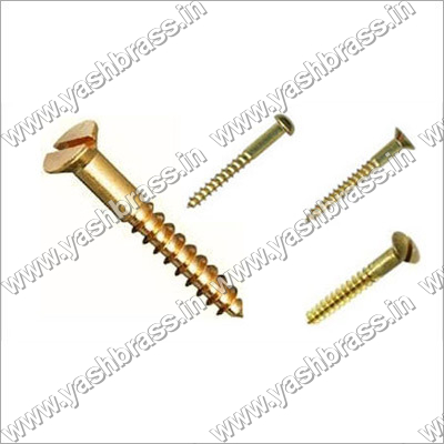 Brass Wood Screw
