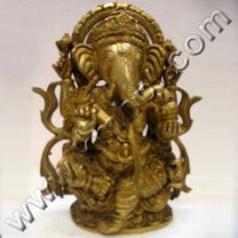Brass Lord Ganesha 
