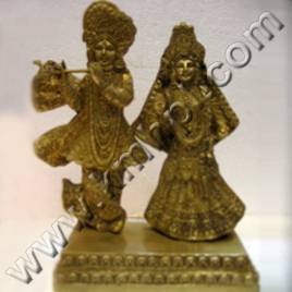 Brass Lord Radha Krishna
