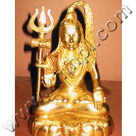 Brass Lord Shiva