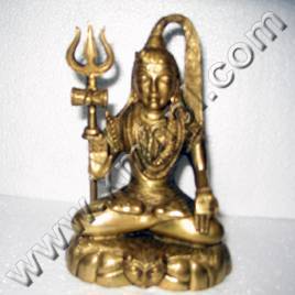 Brass Lord Shiva