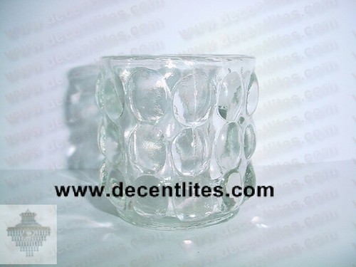 Clear Dotted Votive