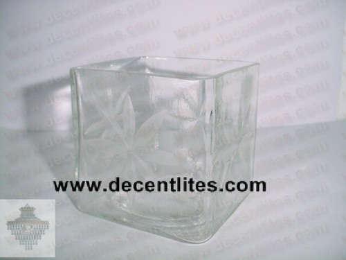 Cut Color Candle Votive