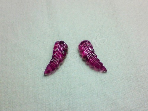 Rubellite Carving